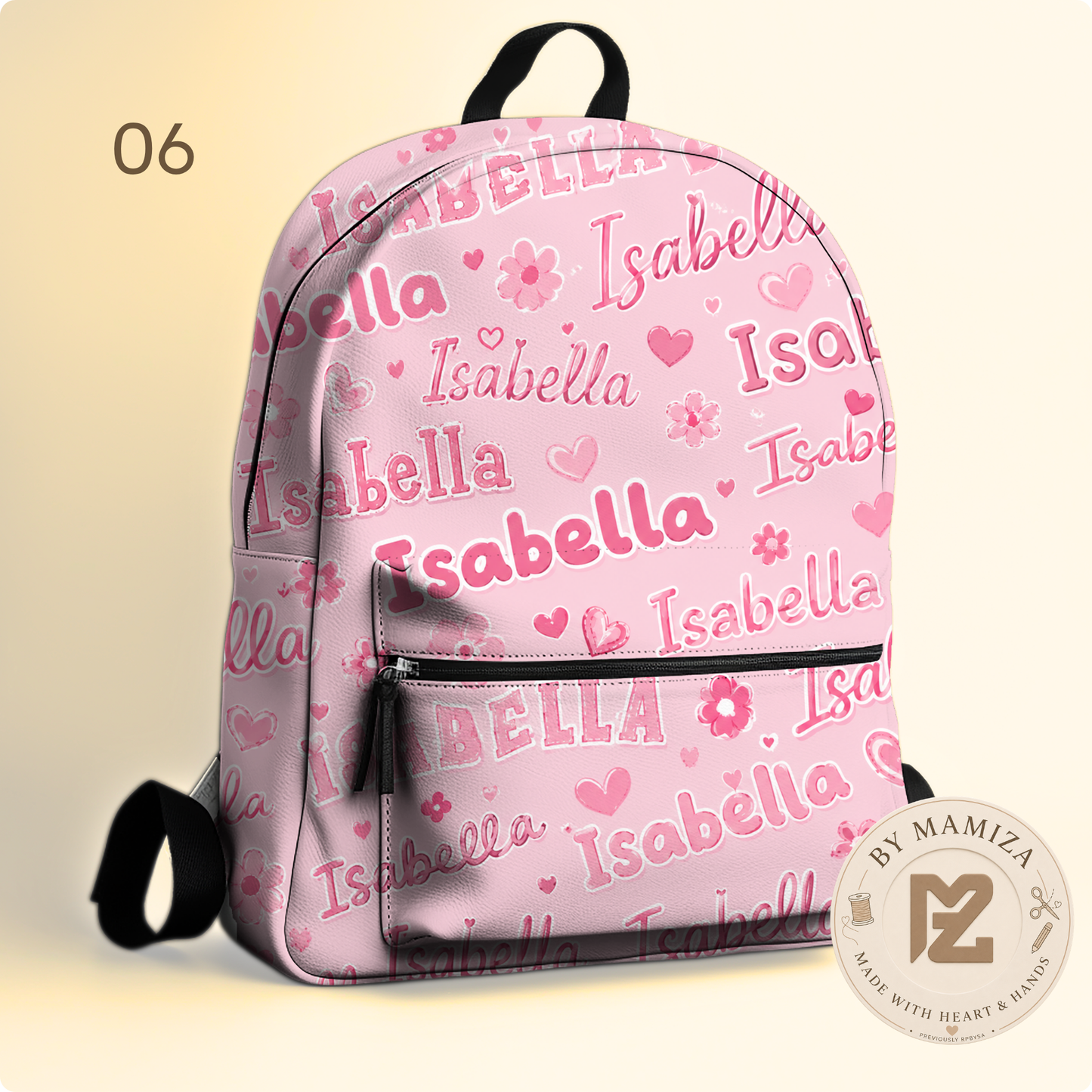 Names Themed Bagpacks