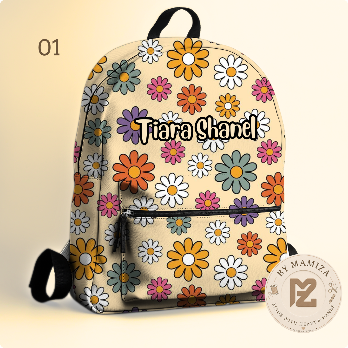Flowers Themed Bagpacks