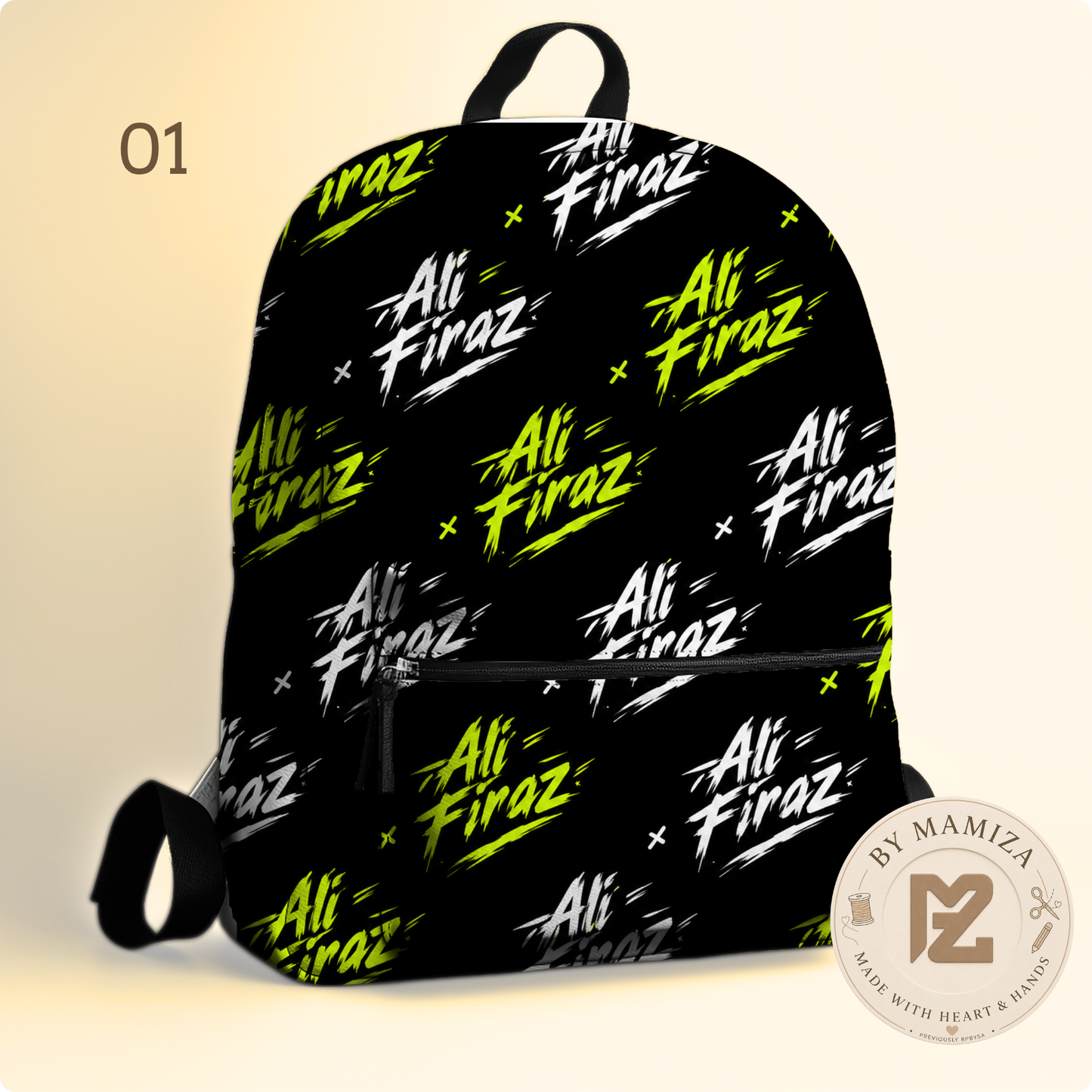 Names Themed Bagpacks