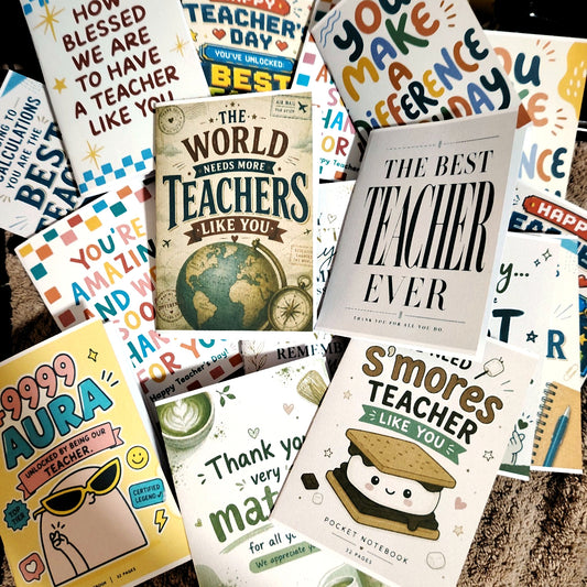Teacher’s Day Pocket Notebook (A7 size)