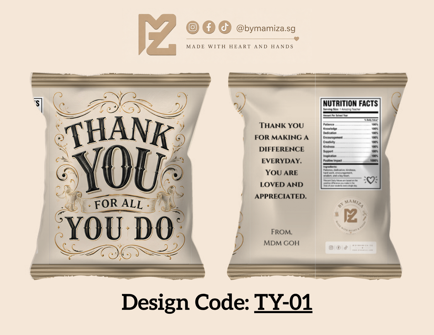 Teacher’s Day Design - Chipbags