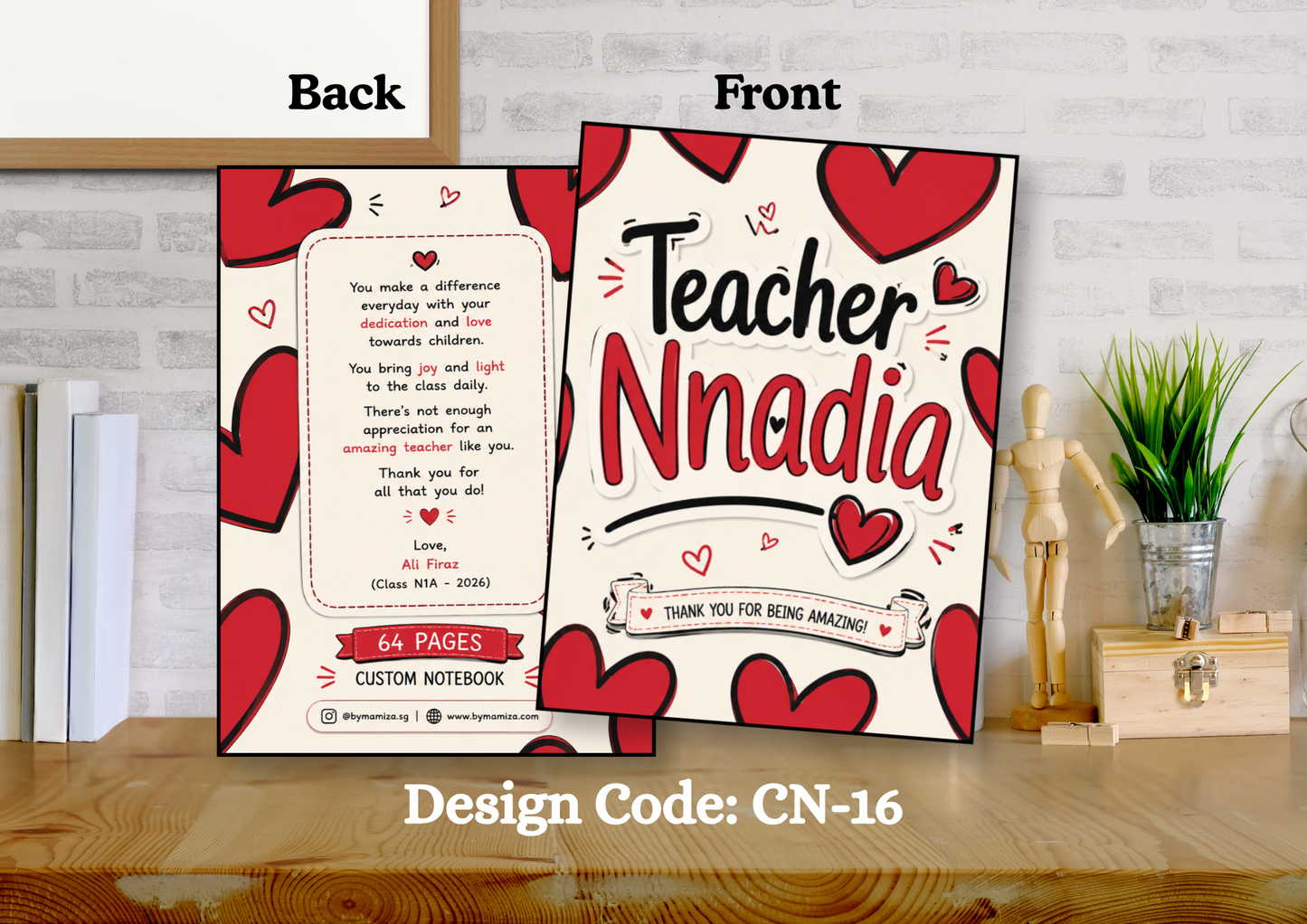 Custom Notebook (A6)
