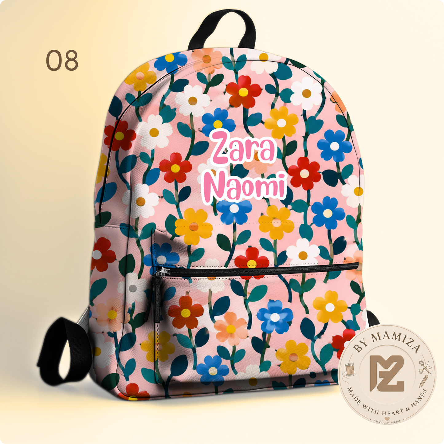 Flowers Themed Bagpacks