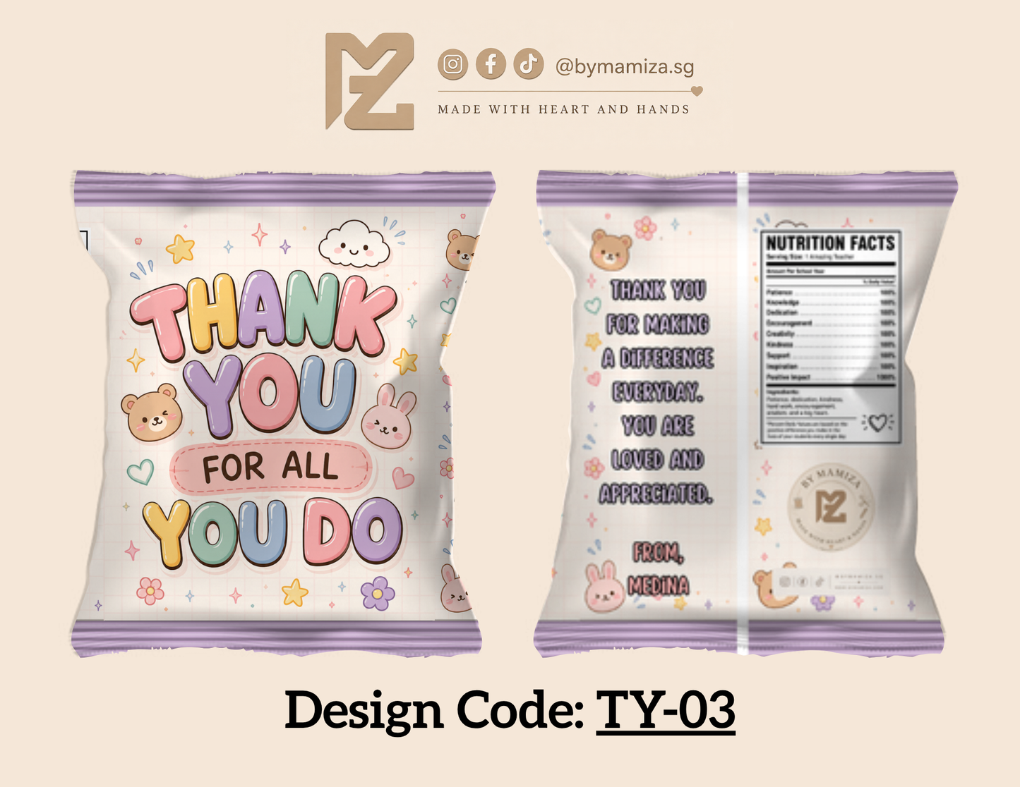 Teacher’s Day Design - Chipbags