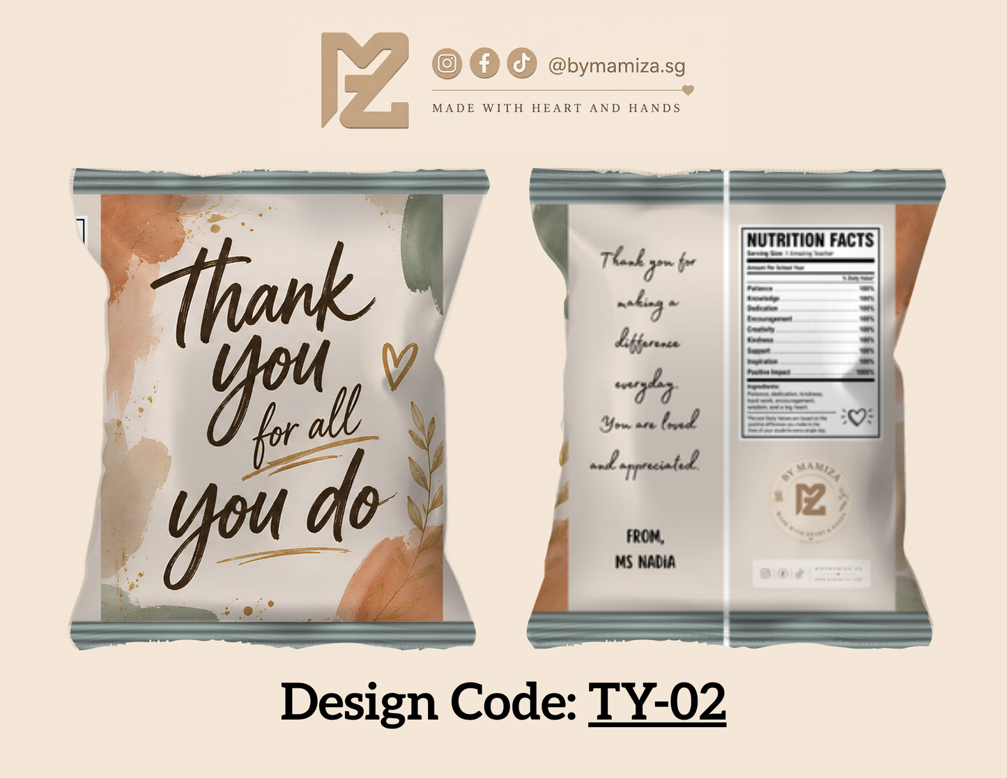 Teacher’s Day Design - Chipbags