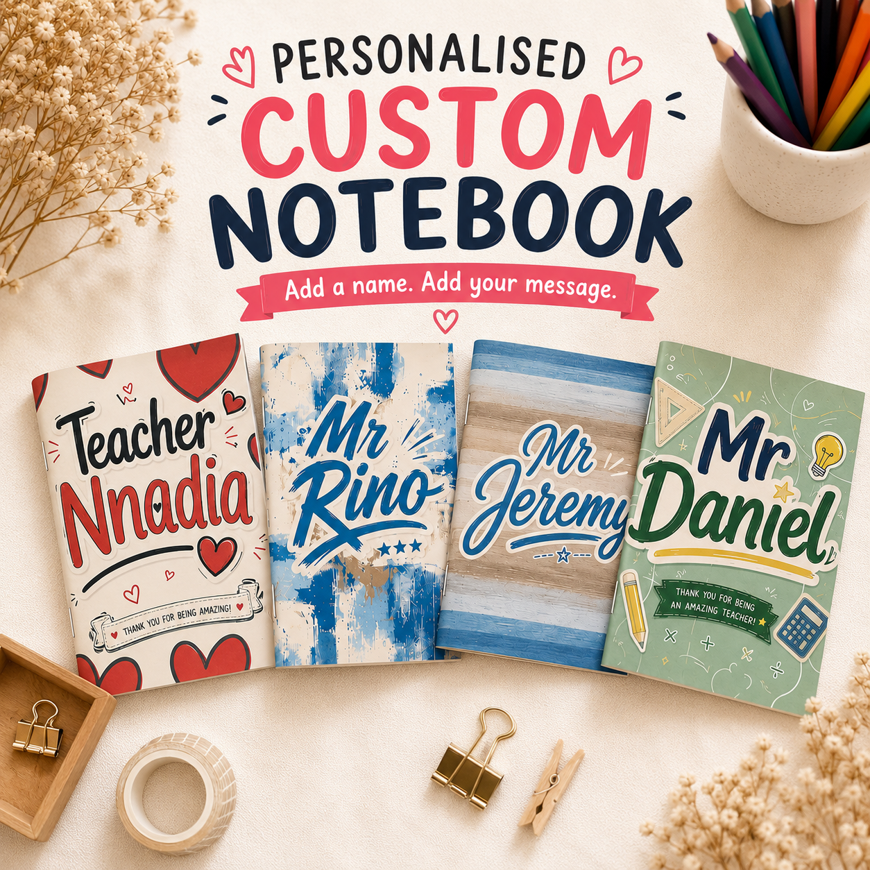 Custom Notebook (A6)