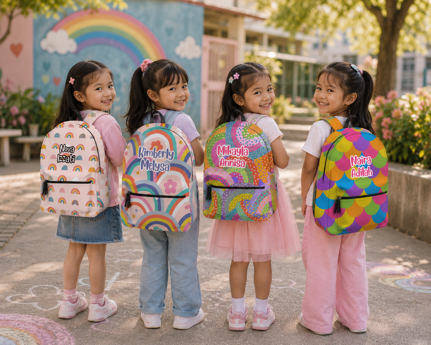 Rainbow Themed Bagpacks