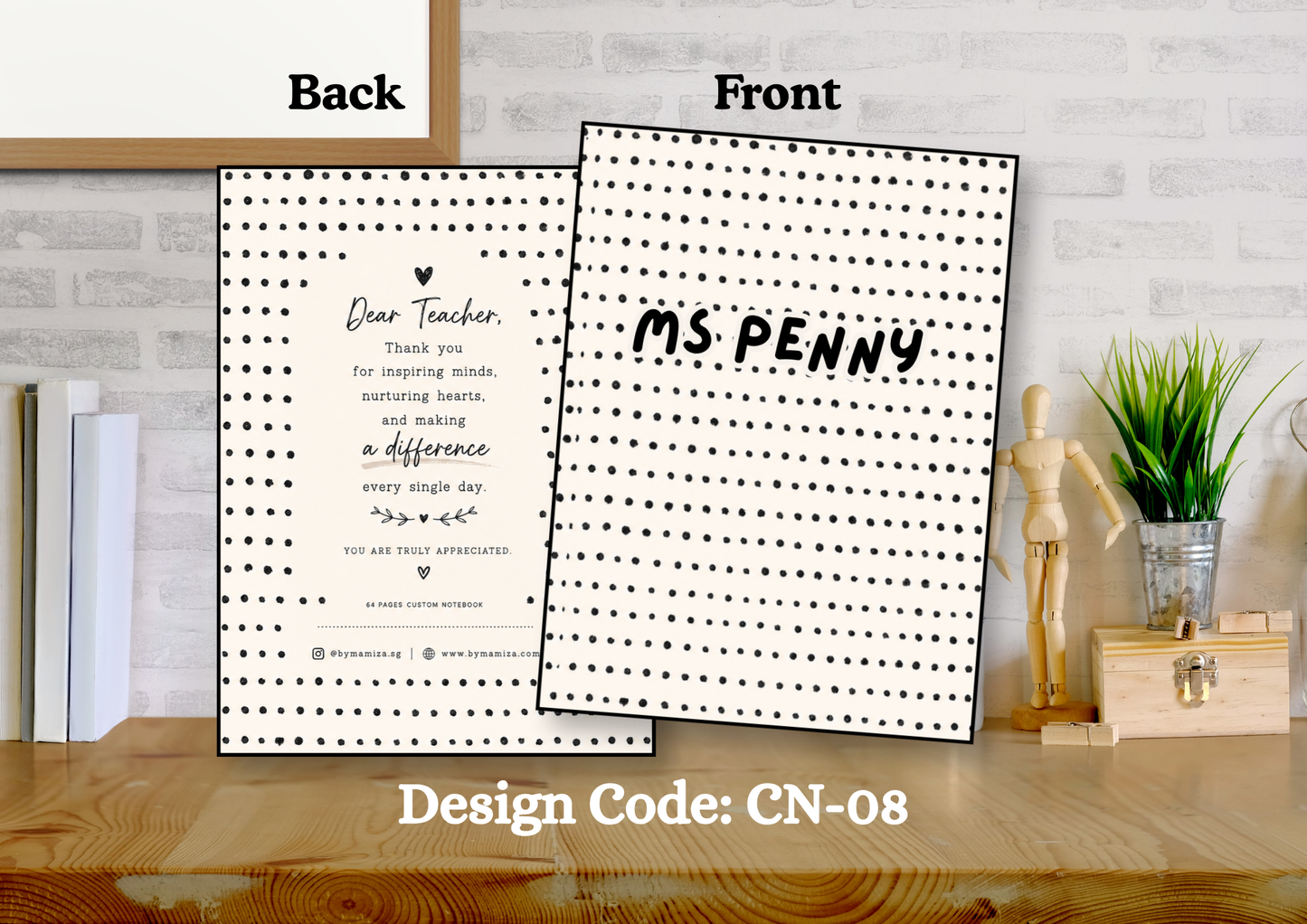 Custom Notebook (A6)