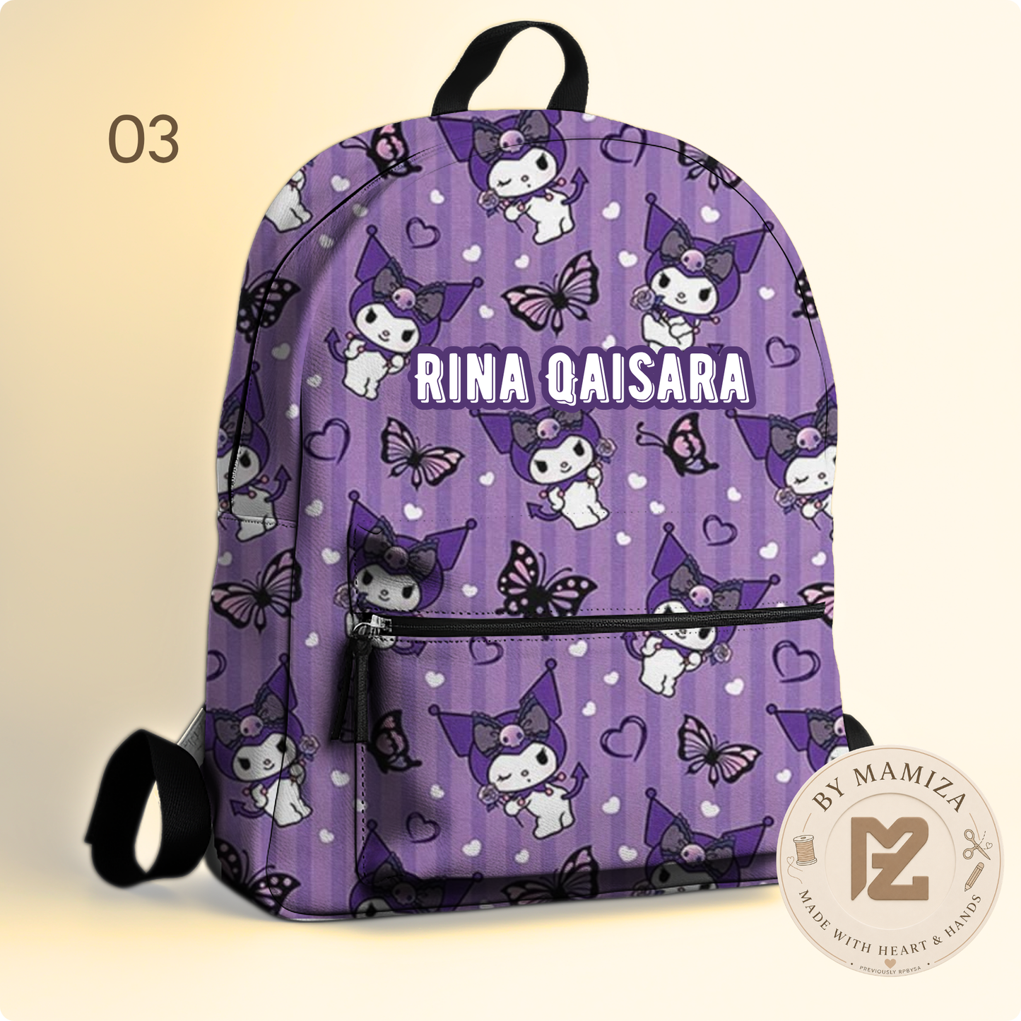 Kuromi Themed Bagpacks