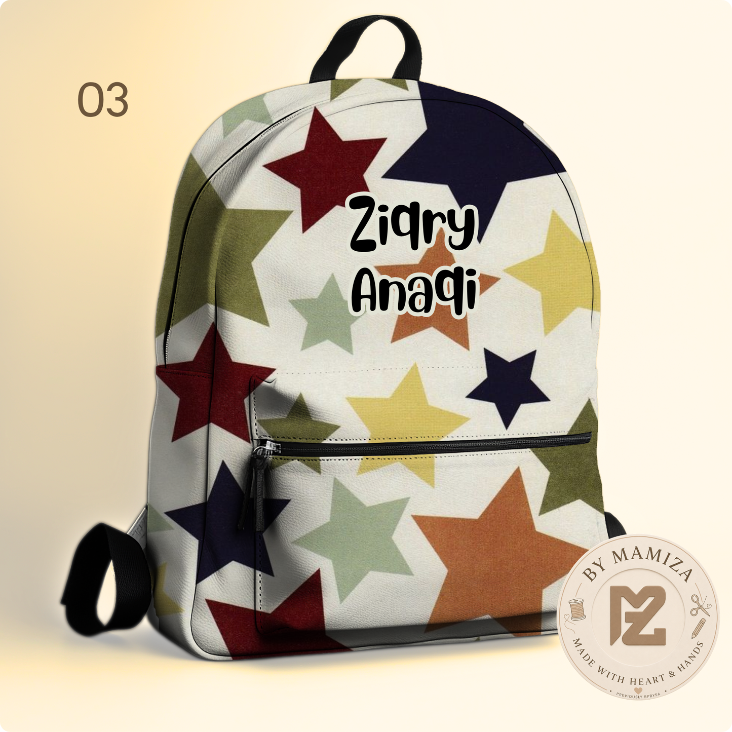 Patterns Themed Bagpacks