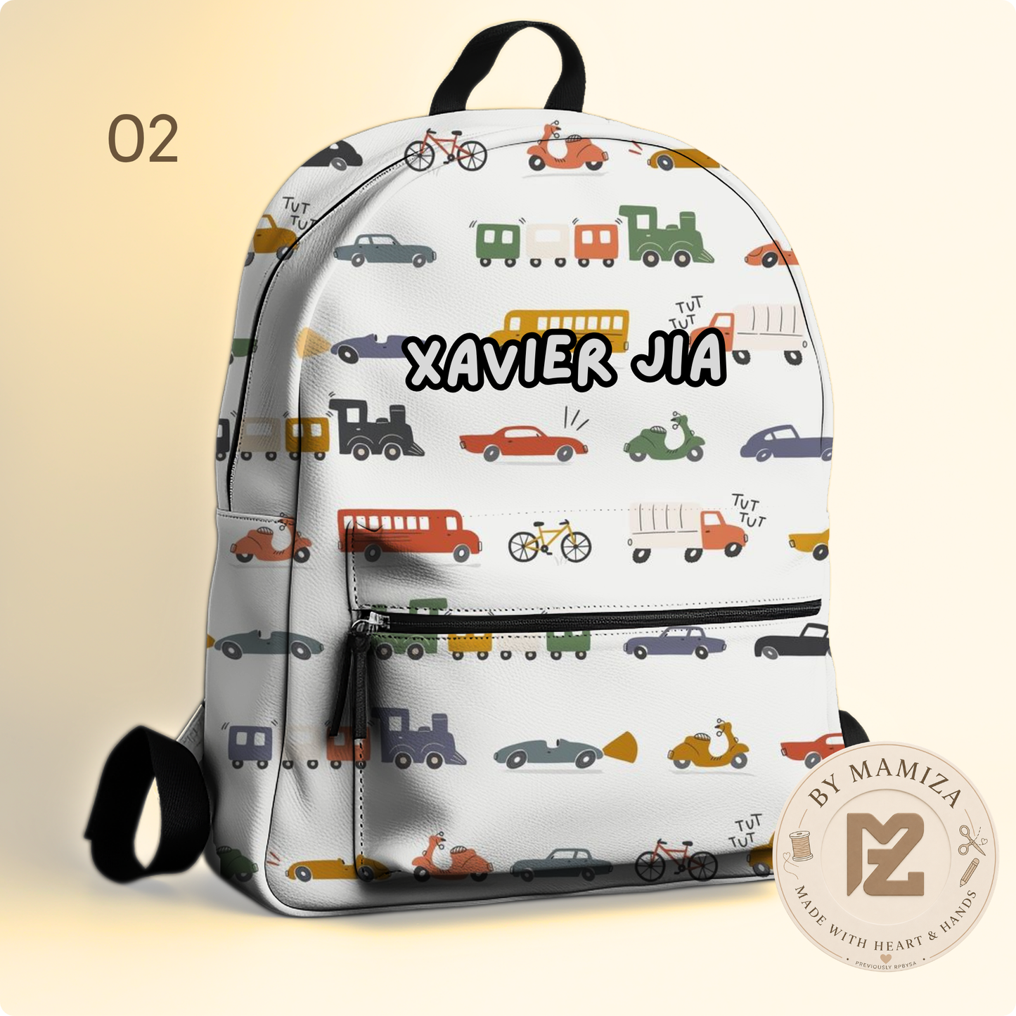 Vehicle Themed Bagpacks