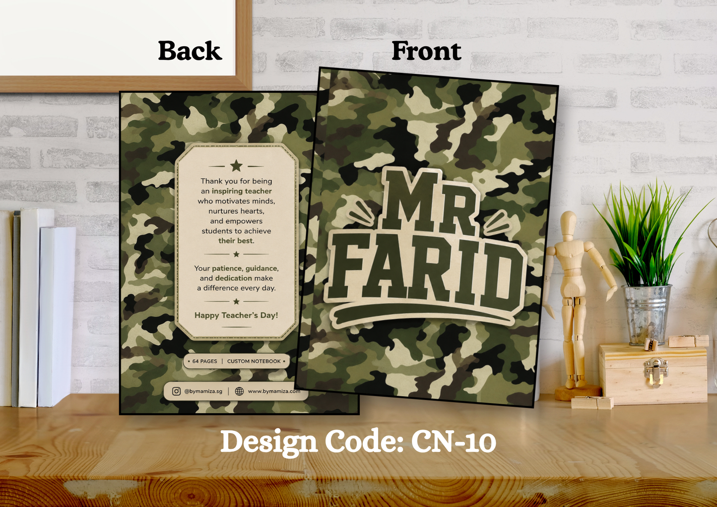 Custom Notebook (A6)
