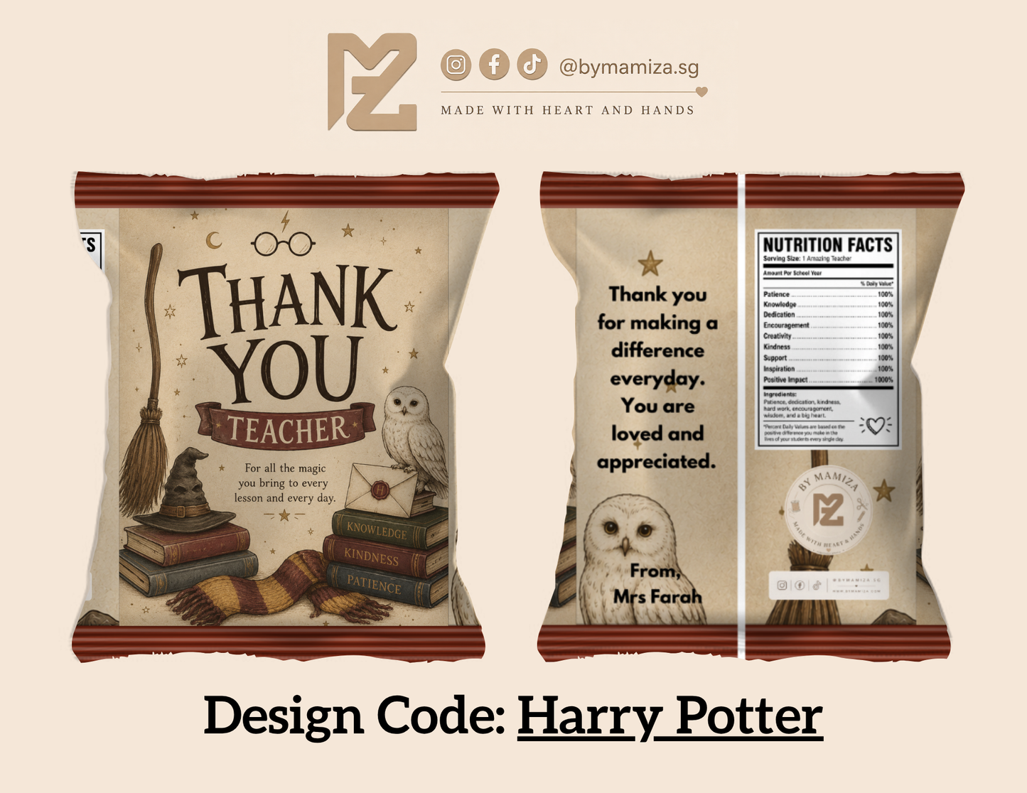 Teacher’s Day Design - Chipbags