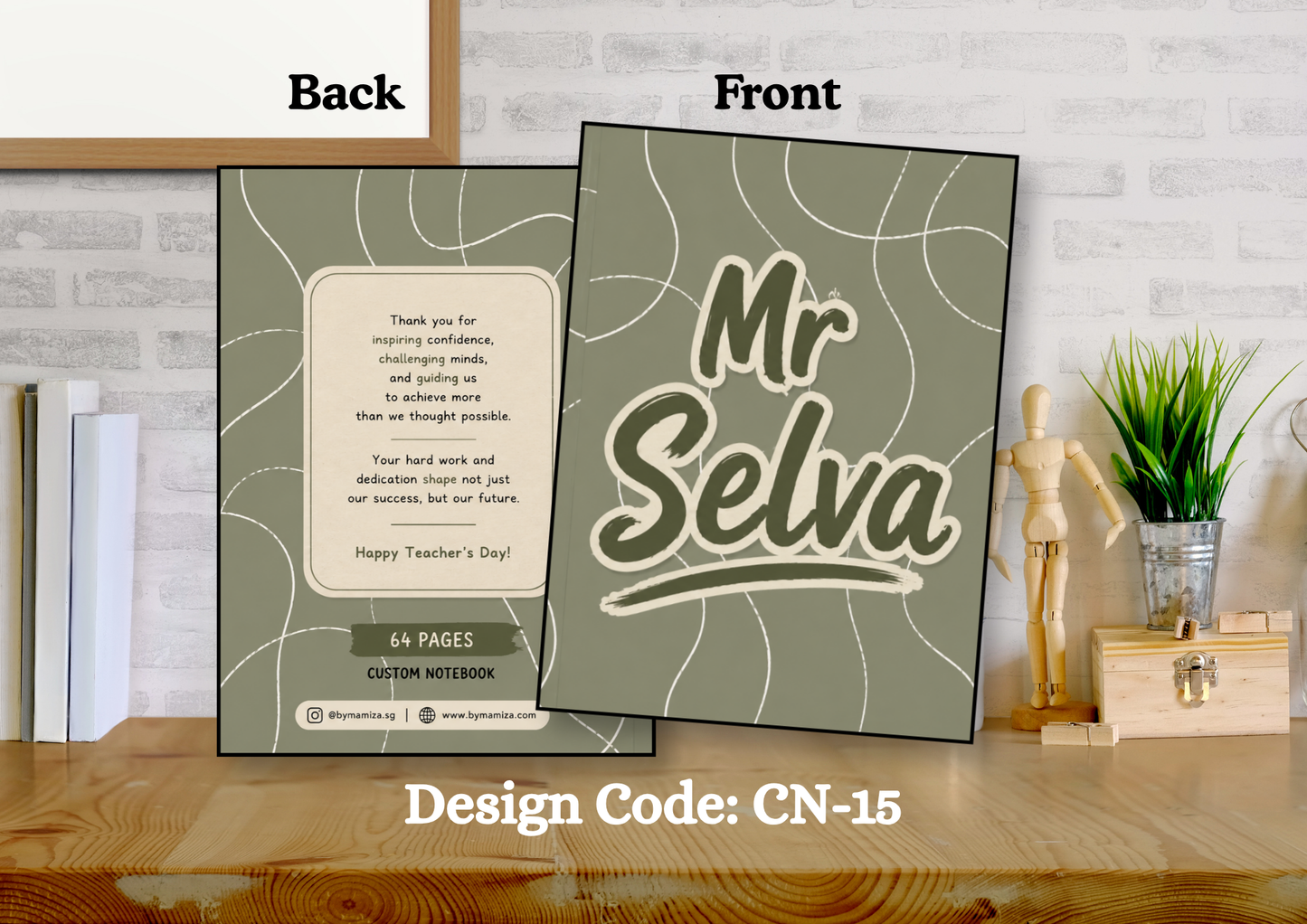 Custom Notebook (A6)