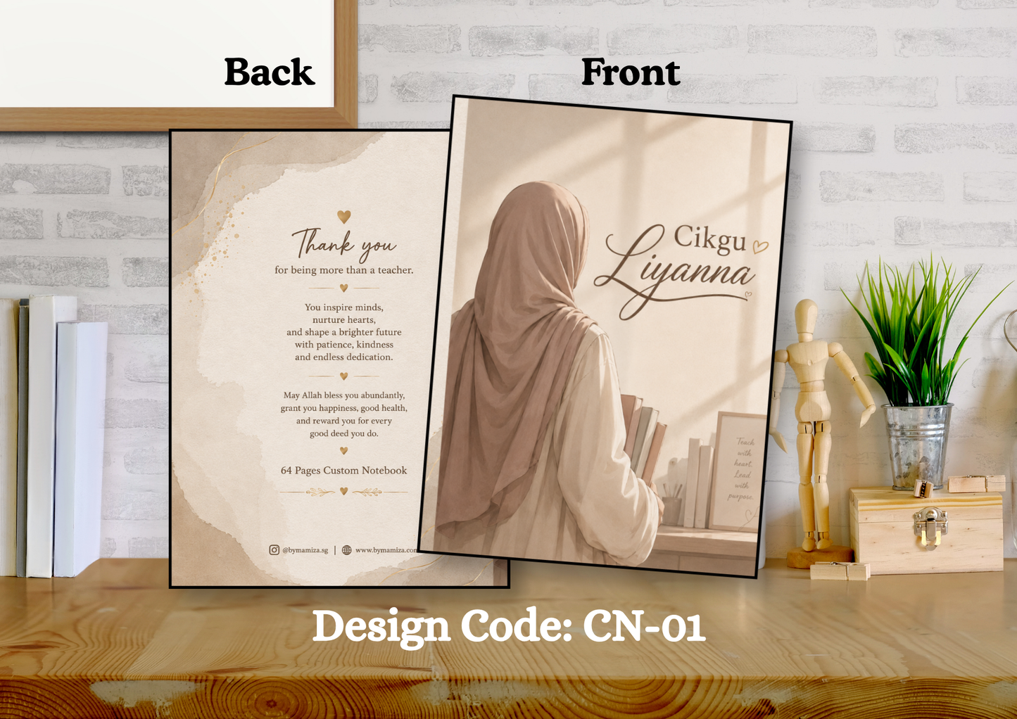 Custom Notebook (A6)