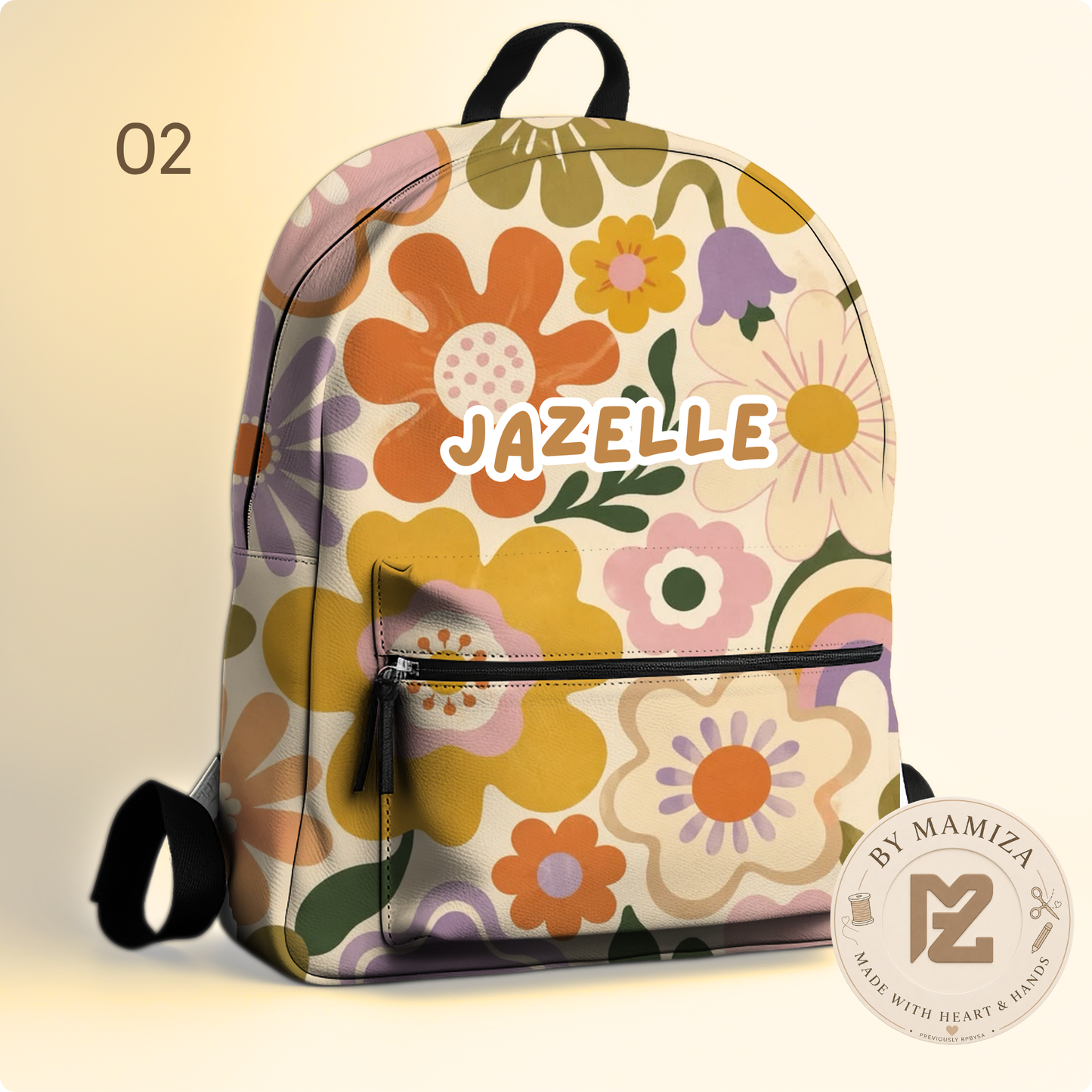 Flowers Themed Bagpacks
