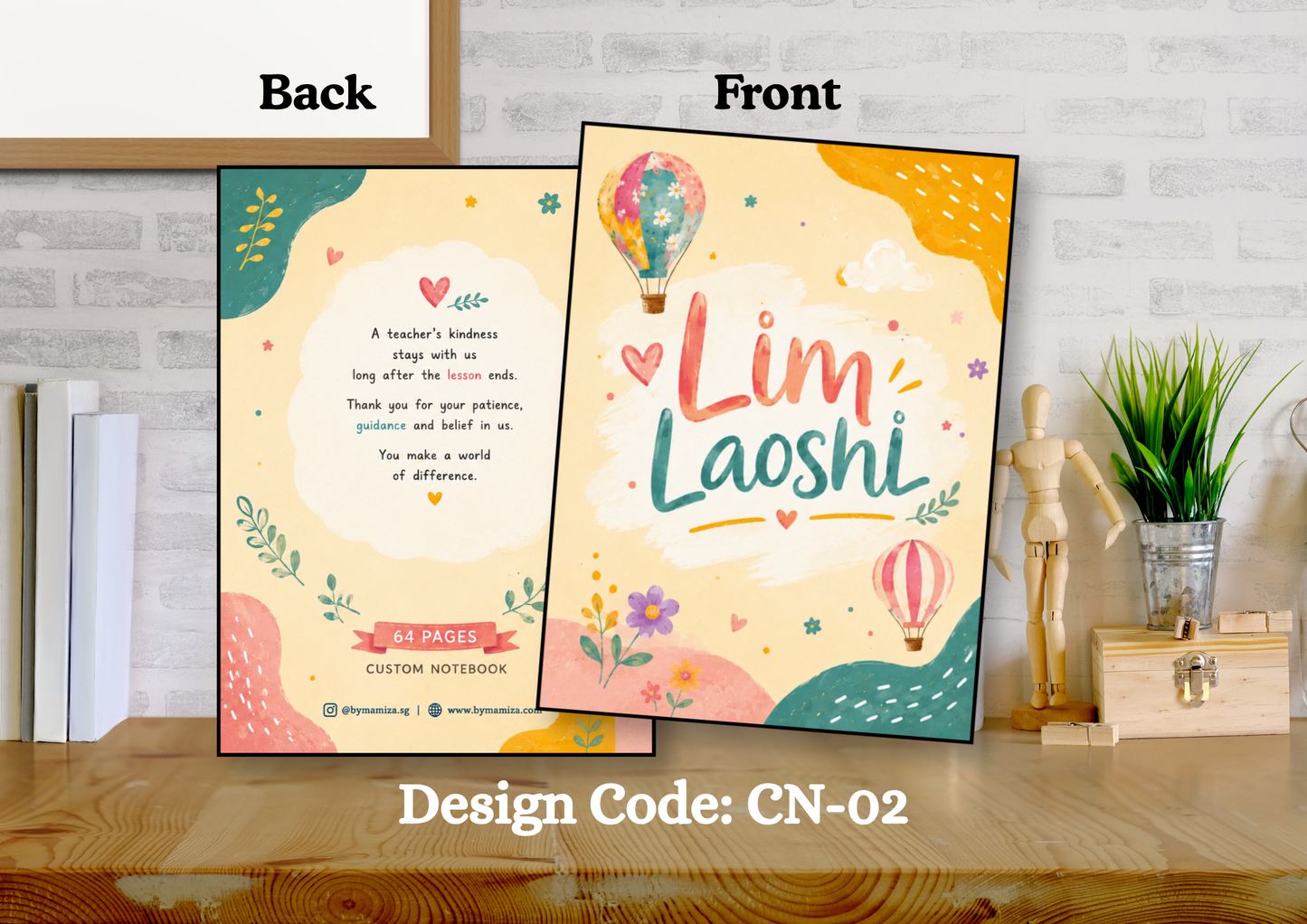 Custom Notebook (A6)