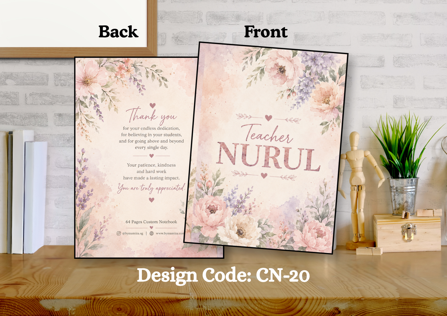 Custom Notebook (A6)