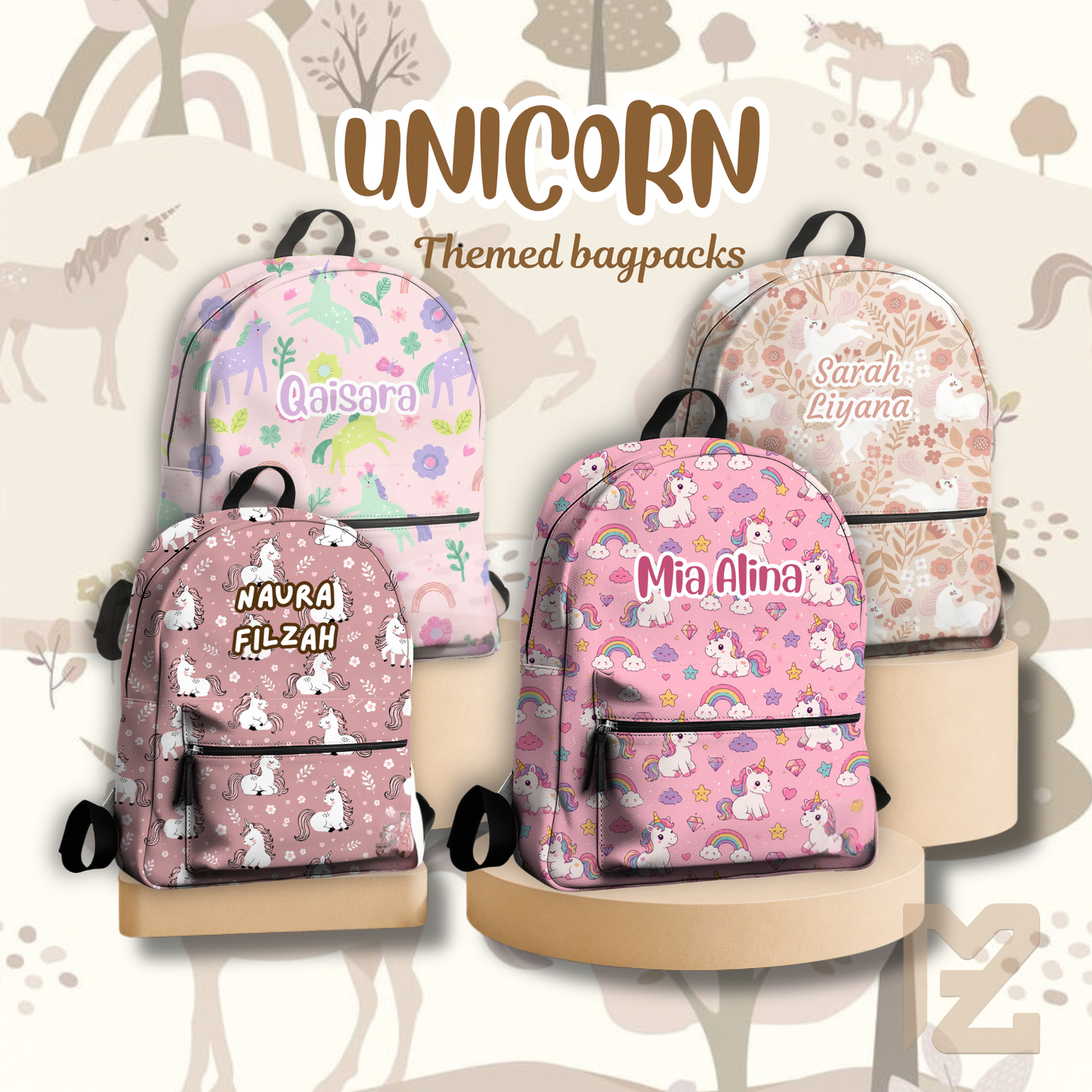 Unicorn Themed Bagpacks