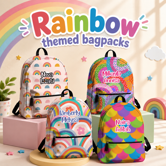 Rainbow Themed Bagpacks