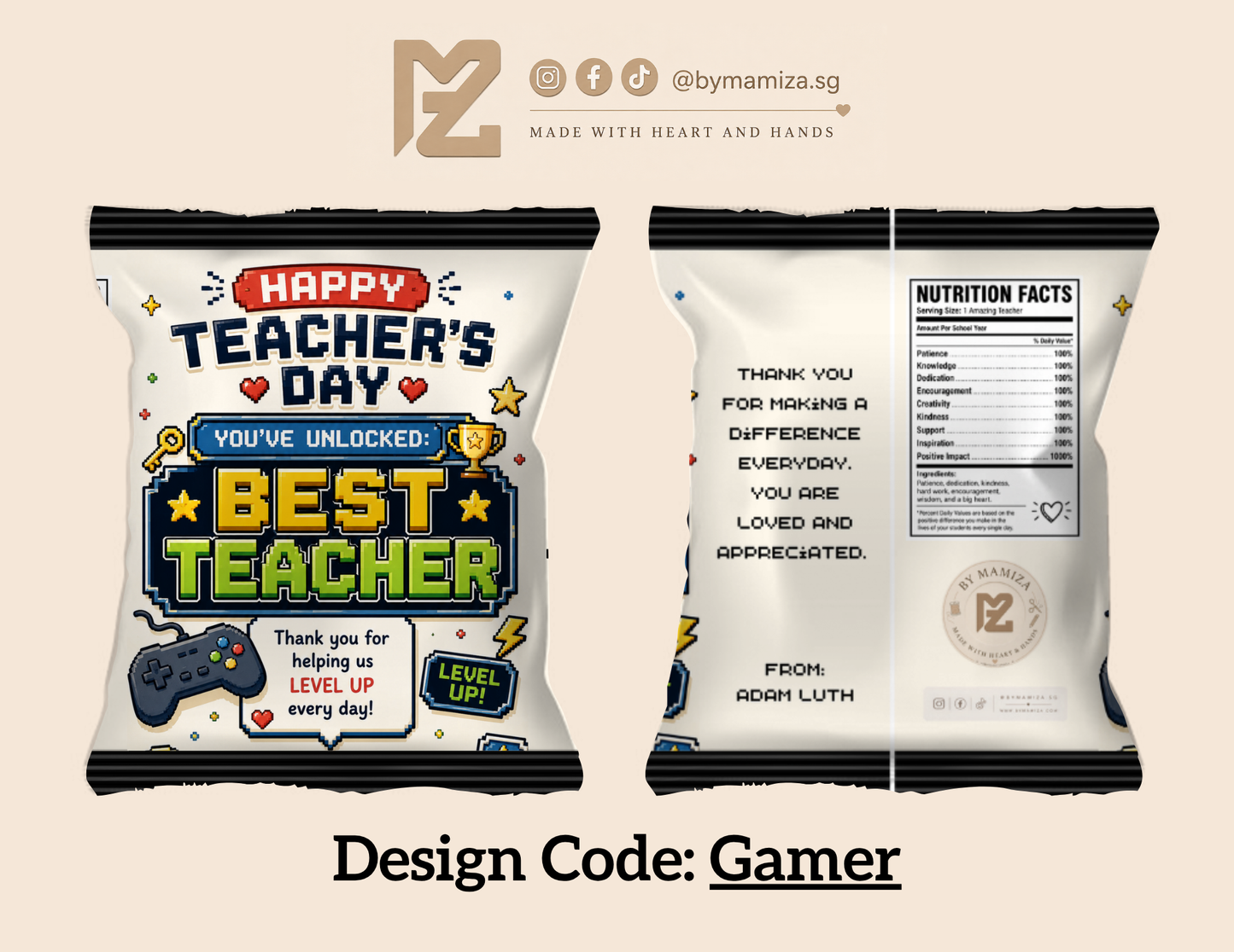 Teacher’s Day Design - Chipbags