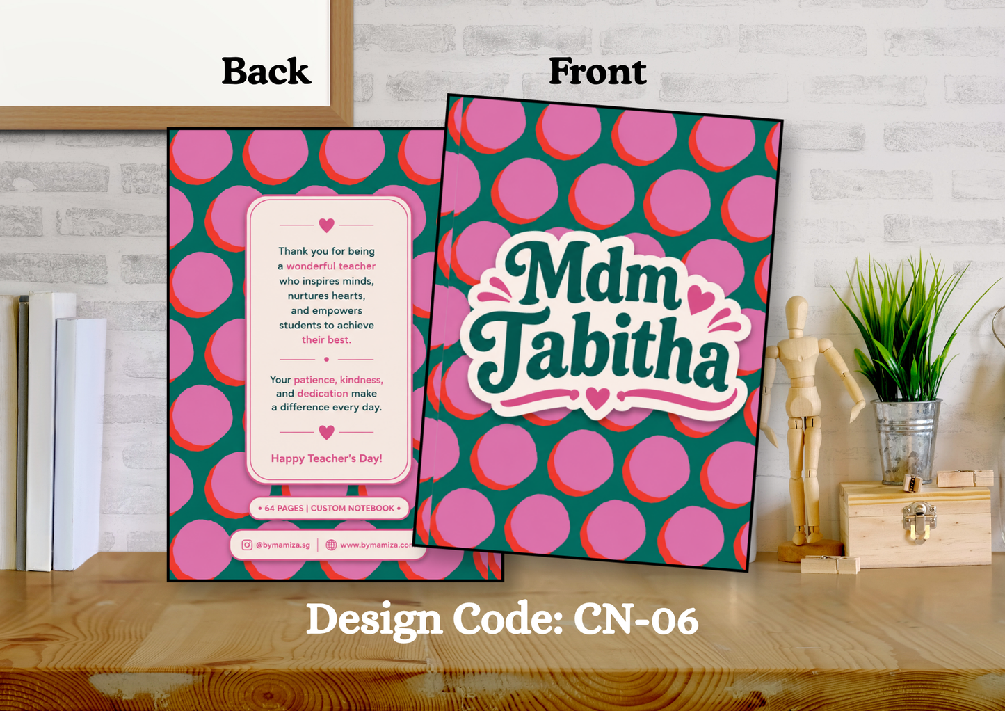 Custom Notebook (A6)