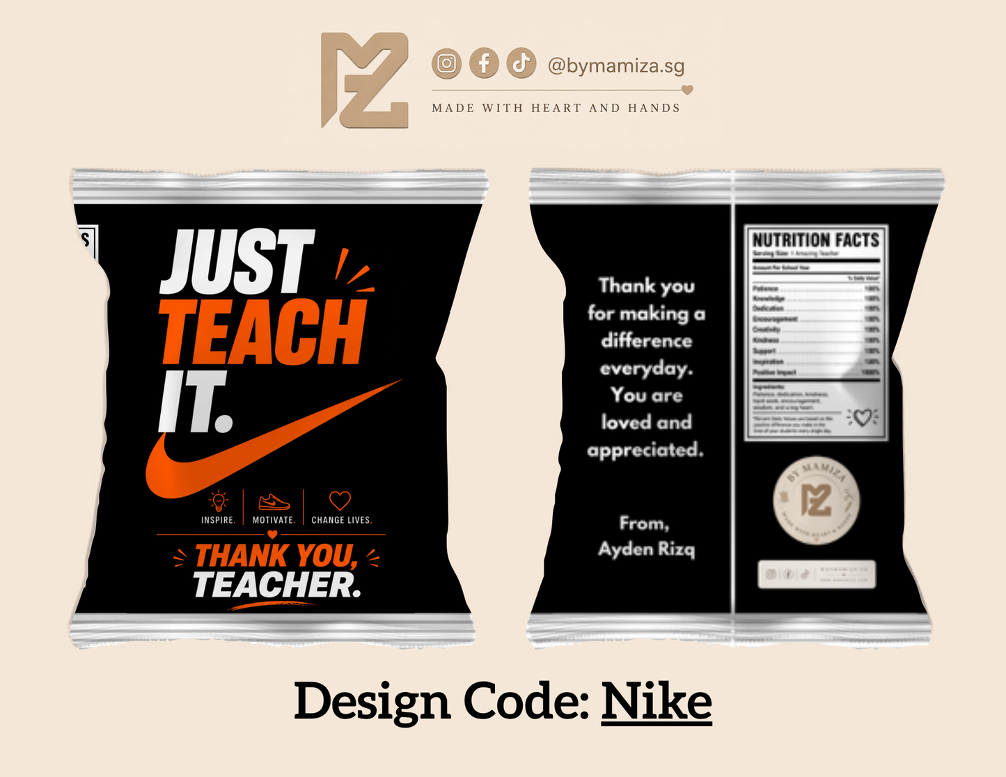 Teacher’s Day Design - Chipbags
