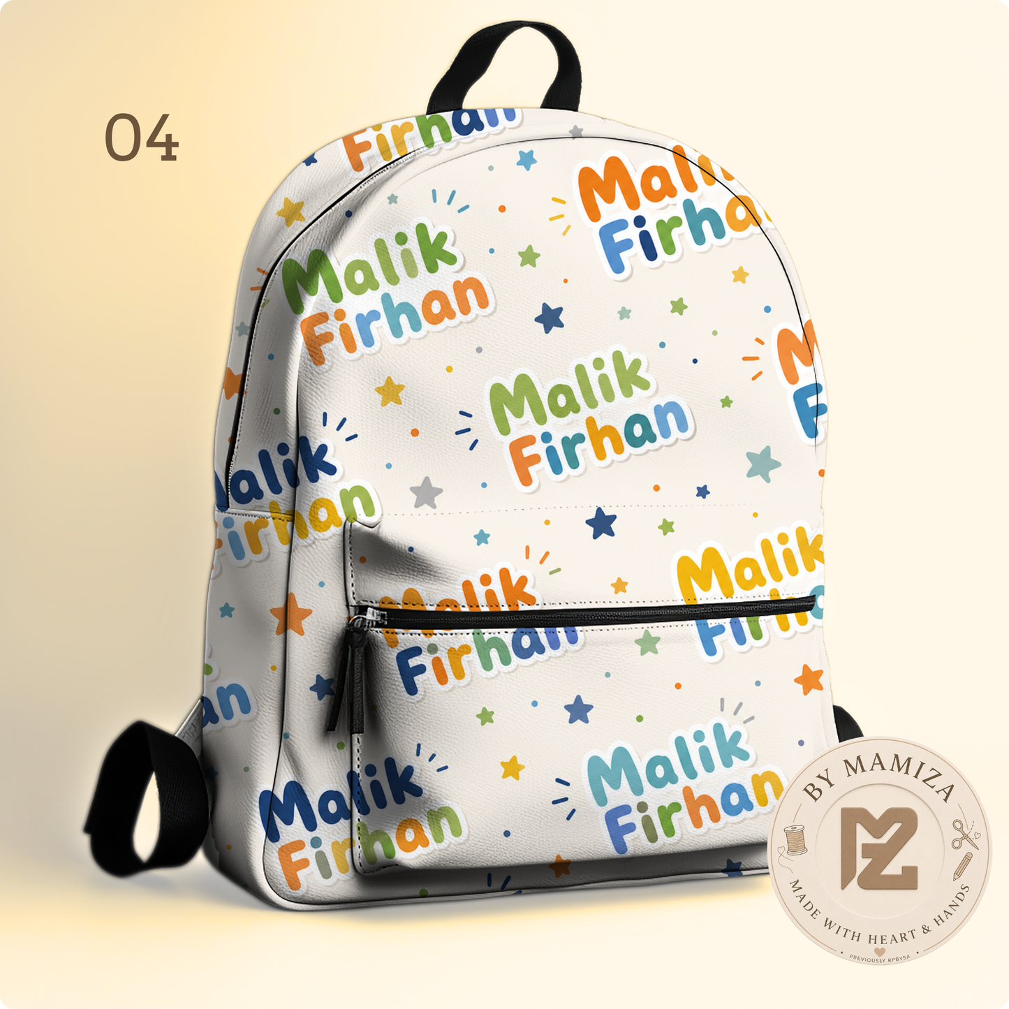 Names Themed Bagpacks